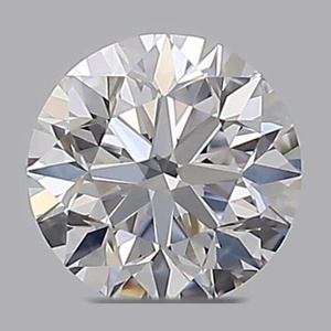 Round diamond — real photo
