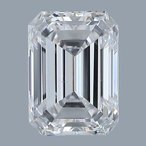 Emerald diamond — real photo