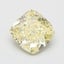 2.00 Ct. Fancy Yellow Cushion Lab Grown Diamond