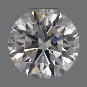 Round diamond — real photo