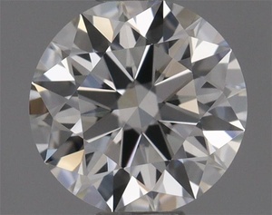 Round diamond — real photo