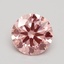 1.64 Ct. Fancy Intense Pink Round Lab Grown Diamond