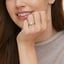 18K Yellow Gold Camellia Indigo Milgrain Ring, smalladditional view 1