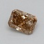 0.31 Ct. Light  Brown Radiant Lab Grown Diamond