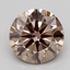 0.77 Ct. Fancy  Brown Round Lab Grown Diamond