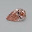 0.51 Ct. Fancy Intense Pink Pear Lab Grown Diamond