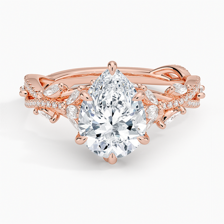 14K Rose Gold Luxe Secret Garden Diamond Ring (3/4 ct. tw.)