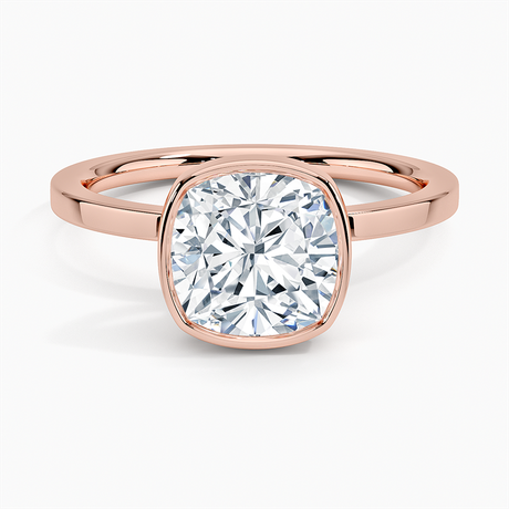 14K Rose Gold Noemi Bezel Ring
