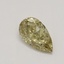 0.72 Ct. Fancy Brownish Yellow Pear Diamond