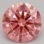 2.01 Ct. Fancy Vivid Pink Round Lab Grown Diamond