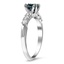 The Naonie Ring, smalltop view on a hand