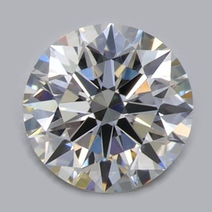 Round diamond — real photo