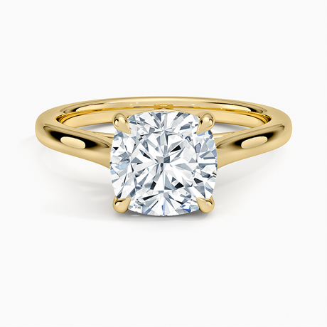 2mm Provence Solitaire Ring