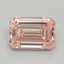 2.16 Ct. Fancy Intense Pink Emerald Lab Grown Diamond