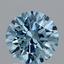 2.29 Ct. Fancy Vivid Blue Round Lab Grown Diamond