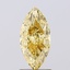 1.53 Ct. Fancy Intense Yellow Marquise Lab Grown Diamond