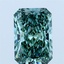 2.01 Ct. Fancy Vivid Green Radiant Lab Grown Diamond