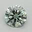 1.87 Ct. Fancy Vivid Pacific Green Round Lab Grown Diamond
