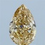 1.37 Ct. Fancy Light Brownish Yellow Pear Lab Grown Diamond