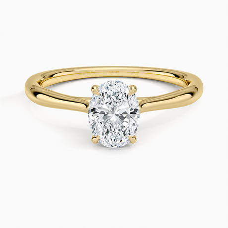 Freesia Cathedral Solitaire Ring