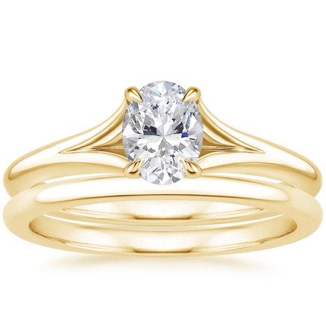 18K Yellow Gold Reverie Bridal Set