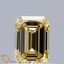 0.47 Ct. Fancy Yellow Emerald Lab Grown Diamond