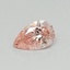 0.30 Ct. Fancy Vivid Pink Pear Lab Grown Diamond