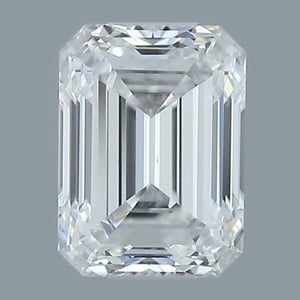 Emerald diamond — real photo
