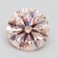 1.59 Ct. Fancy Pink Round Lab Grown Diamond