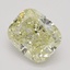 1.02 Ct. Fancy Light Yellow Cushion Diamond