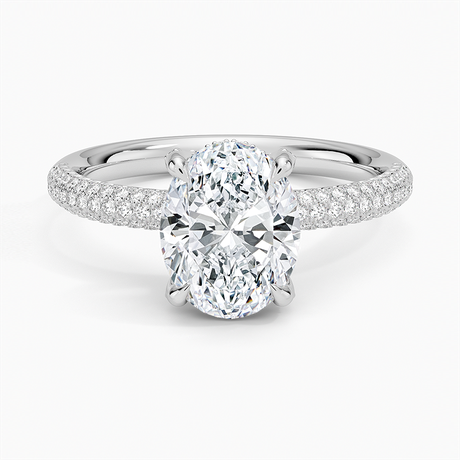 Platinum Valencia Diamond Ring (1/3 ct. tw.)