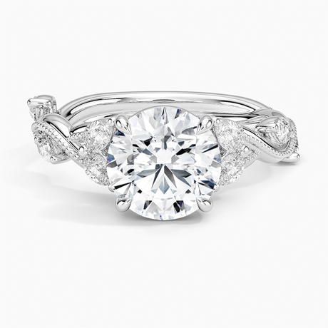 Platinum Vintage Secret Garden Diamond Ring (3/8 ct. tw.)