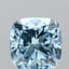 2.50 Ct. Fancy Vivid  Blue Cushion Lab Grown Diamond