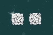 Lab Diamond Stud Earrings