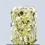 1.00 Ct. Fancy Intense Yellow Radiant Lab Grown Diamond