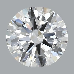 Round diamond — real photo