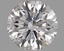 0.55 Ct. Faint Pink Round Diamond