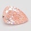 1.30 Ct. Fancy Vivid Pink Pear Lab Grown Diamond