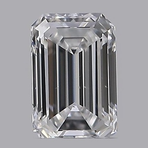 Emerald diamond — real photo
