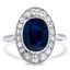 Art Deco Sapphire Cocktail Ring