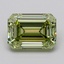 1.24 Ct. Fancy Green Emerald Lab Grown Diamond
