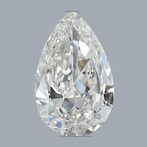 Pear diamond — real photo