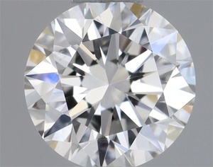 Round diamond — real photo