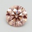 2.08 Ct. Fancy Intense Pink Round Lab Grown Diamond