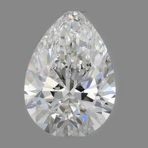 Pear diamond — real photo