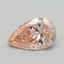 0.80 Ct. Fancy Intense Pink Pear Lab Grown Diamond