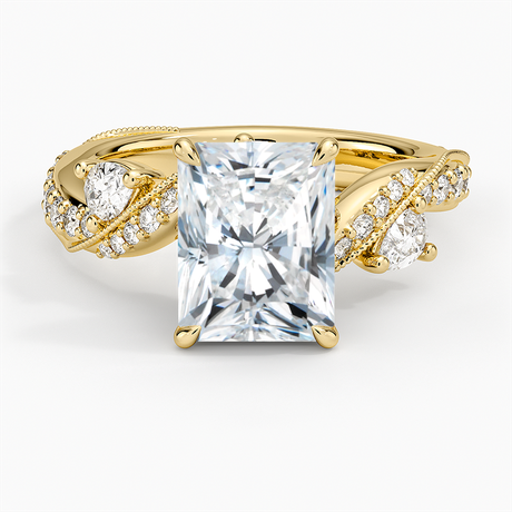 Grand Camellia Diamond Ring