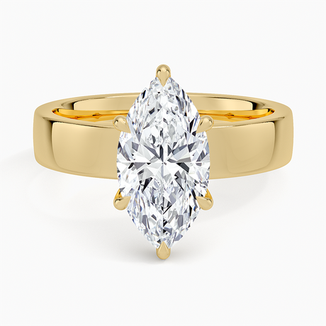 Textural Solitaire Ring
