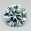 3.01 Ct. Fancy Intense Blue Round Lab Grown Diamond