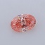0.34 Ct. Fancy Vivid  Pink Oval Lab Grown Diamond